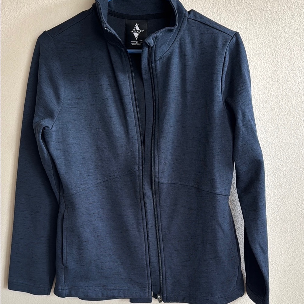 Skechers Blue Zip-Up Jacket